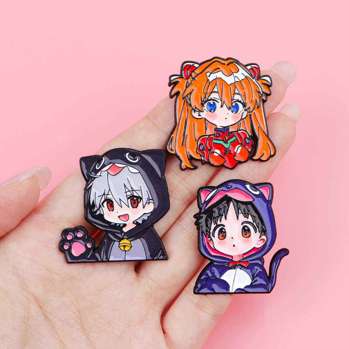 Cute Boys Girls Enamel Pins An – Embroidery Illustration recenzja i cena