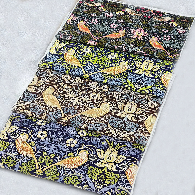 Strawberry Thief Birds William – Embroidery Pashmina recenzja i cena