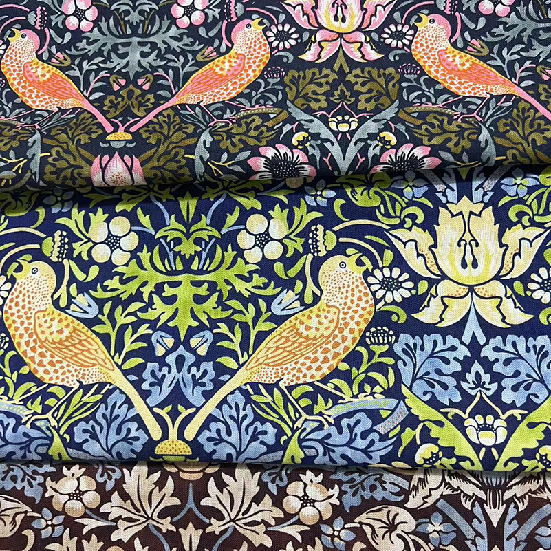 Strawberry Thief Birds William – Embroidery Pashmina recenzja i cena