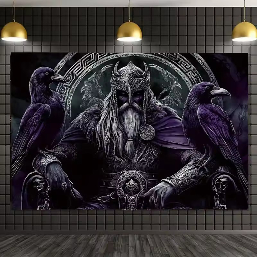 Viking Warrior Raven pattern D – Embroidery Roll Pattern recenzja i cena