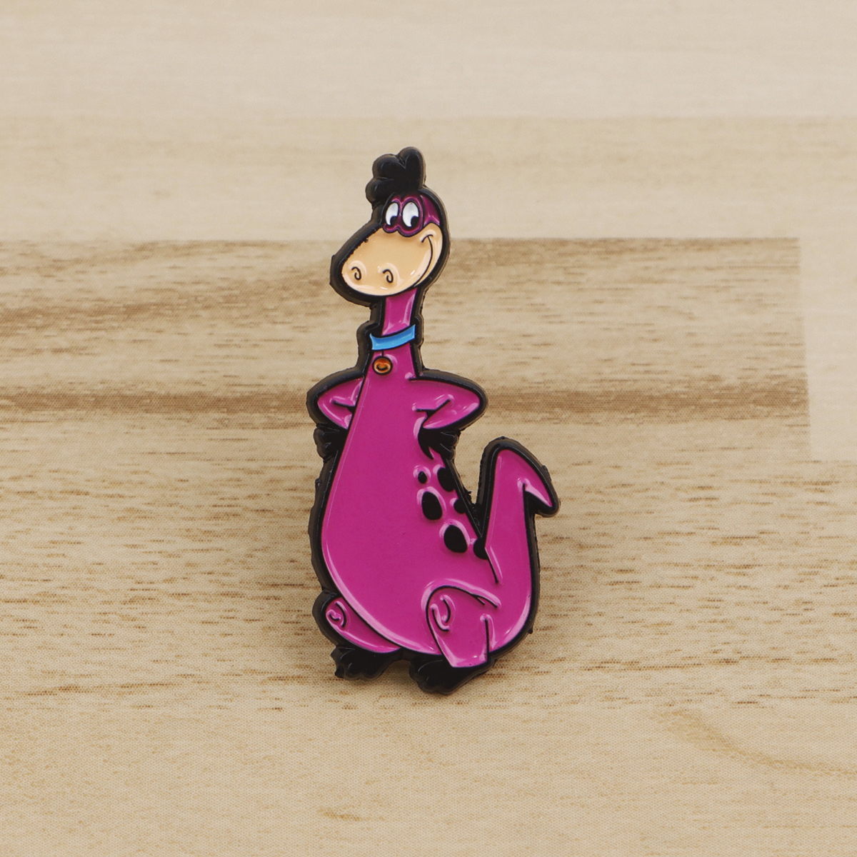 Cartoon Dinosaur Enamel Pin Ba – Embroidery Illustration recenzja i cena