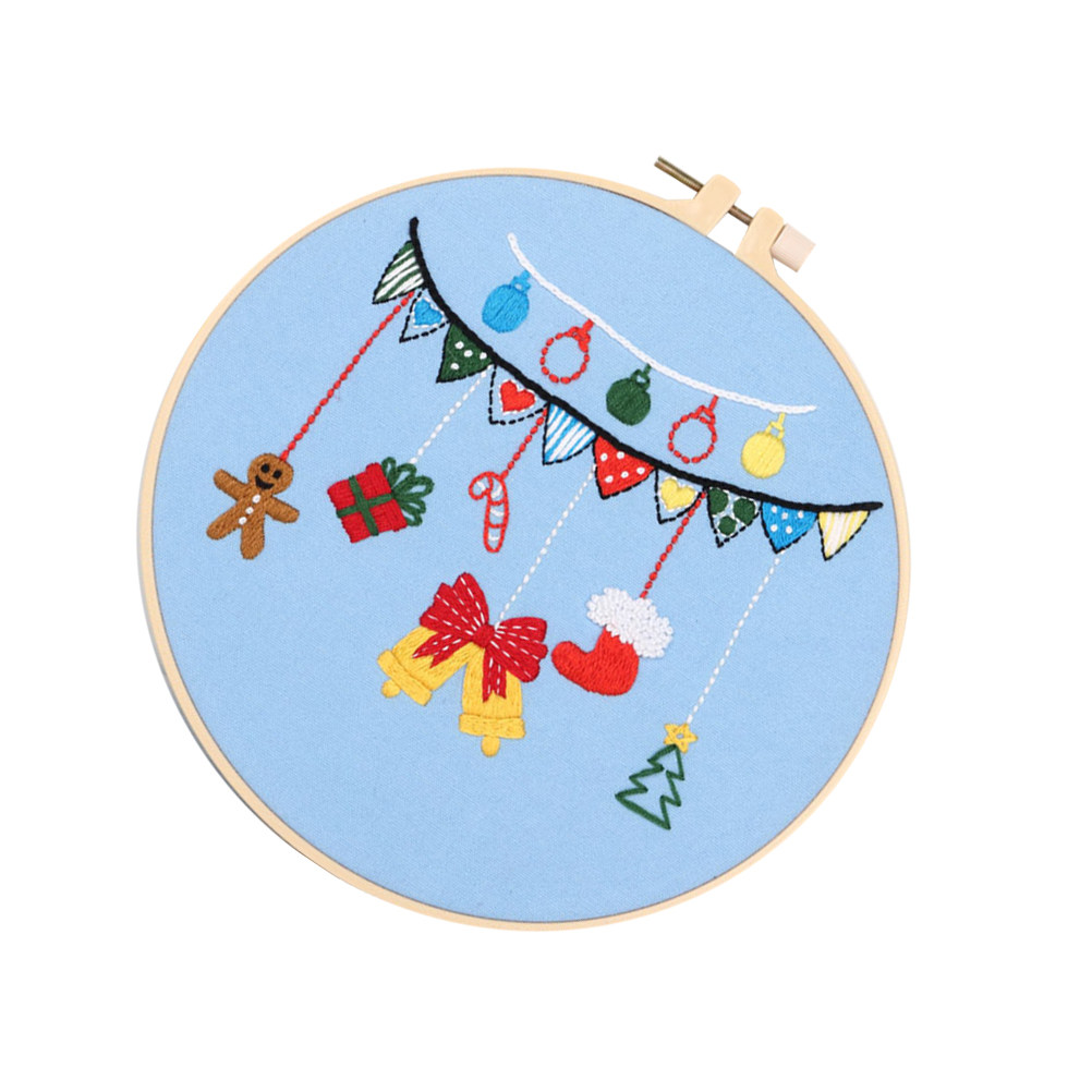 1 set 1 Set Christmas Themed E – Embroidery Xmas Kits recenzja i cena