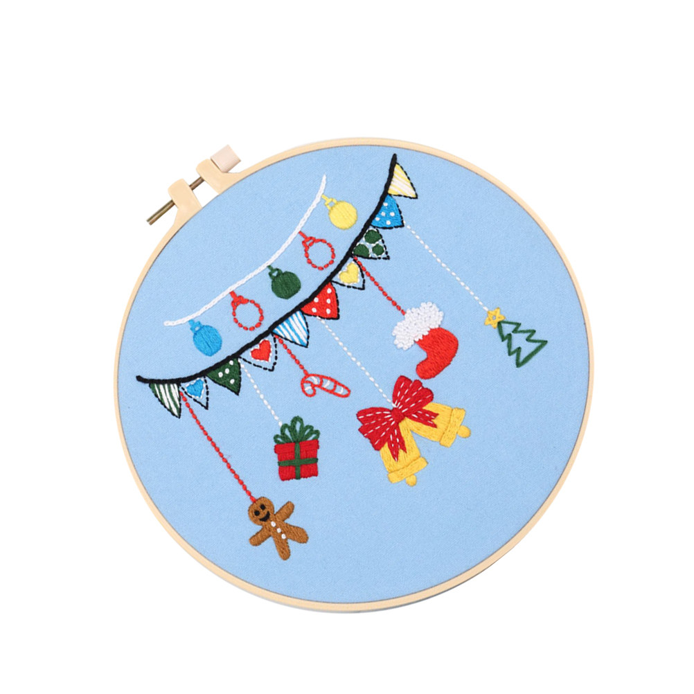 1 set 1 Set Christmas Themed E – Embroidery Xmas Kits recenzja i cena