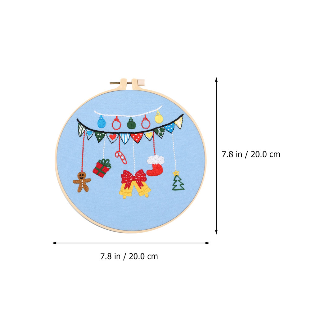 1 set 1 Set Christmas Themed E – Embroidery Xmas Kits recenzja i cena