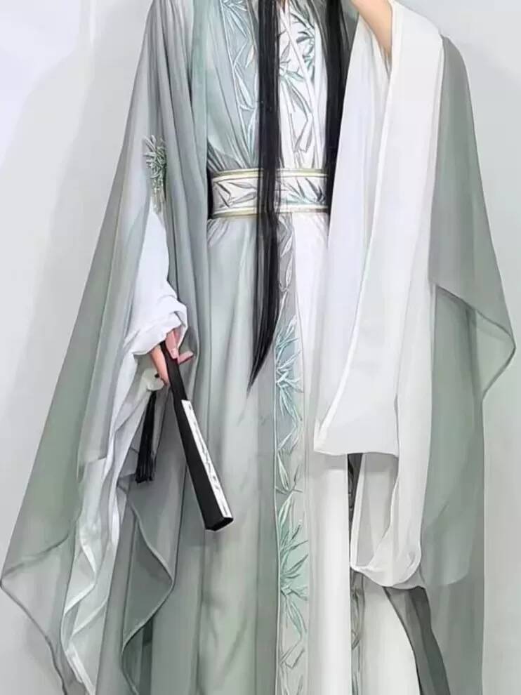 New Hanfu Women Wei Jinfeng Em – Embroidery Cotton Shirt recenzja i cena