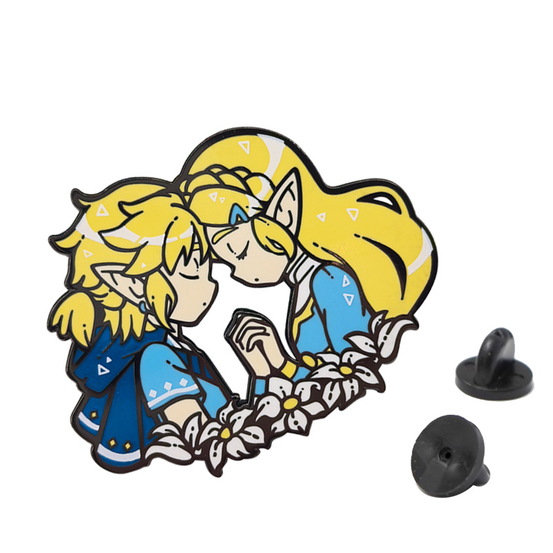 Anime Princess Enamel Pin Cosp – Embroidery Illustration recenzja i cena