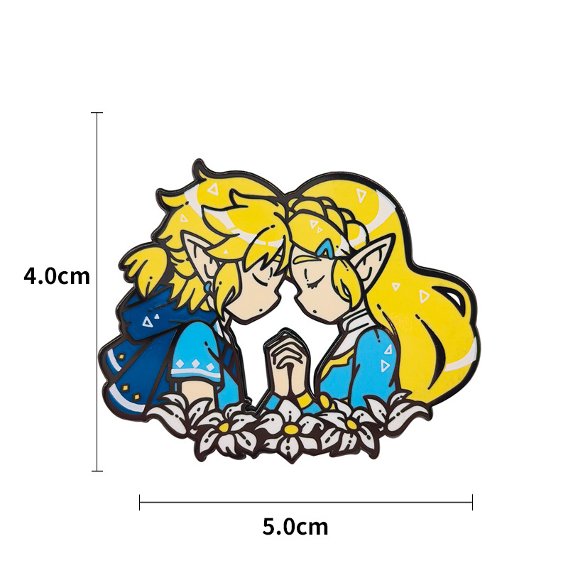 Anime Princess Enamel Pin Cosp – Embroidery Illustration recenzja i cena