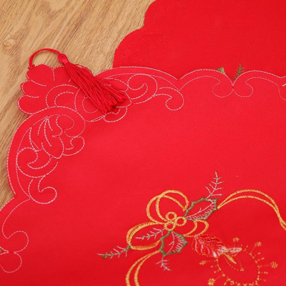 Christmas Embroidery Table Run – Embroidery Xmas Decorations recenzja i cena