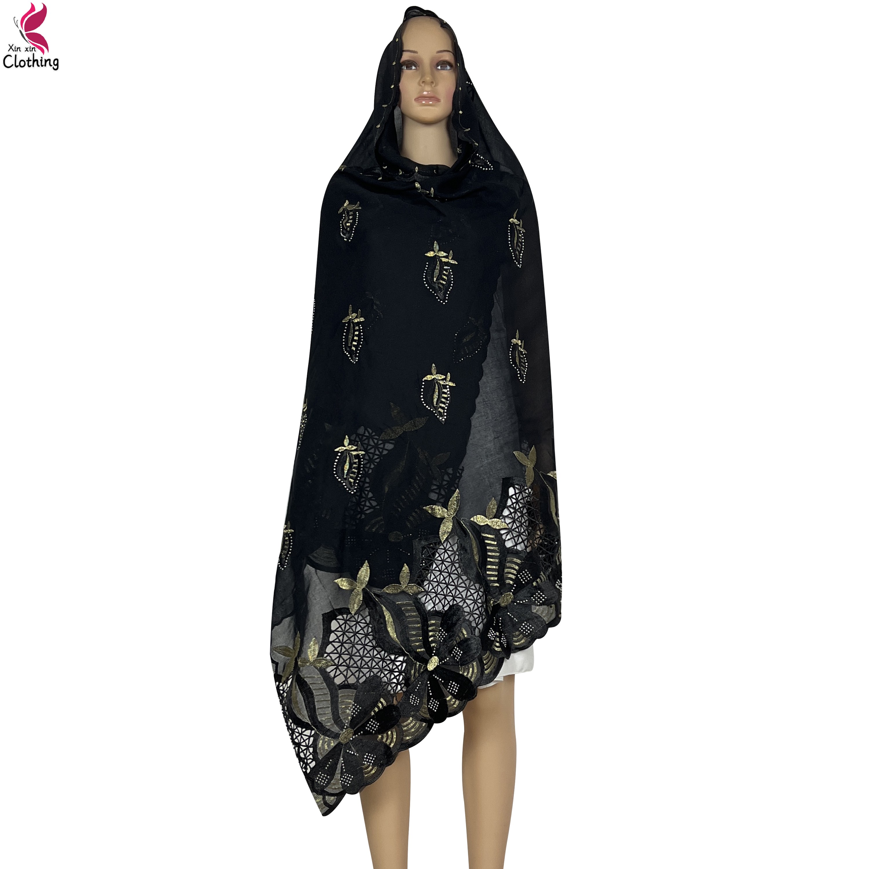 2024Latest African Women High  – Embroidery Pashmina recenzja i cena