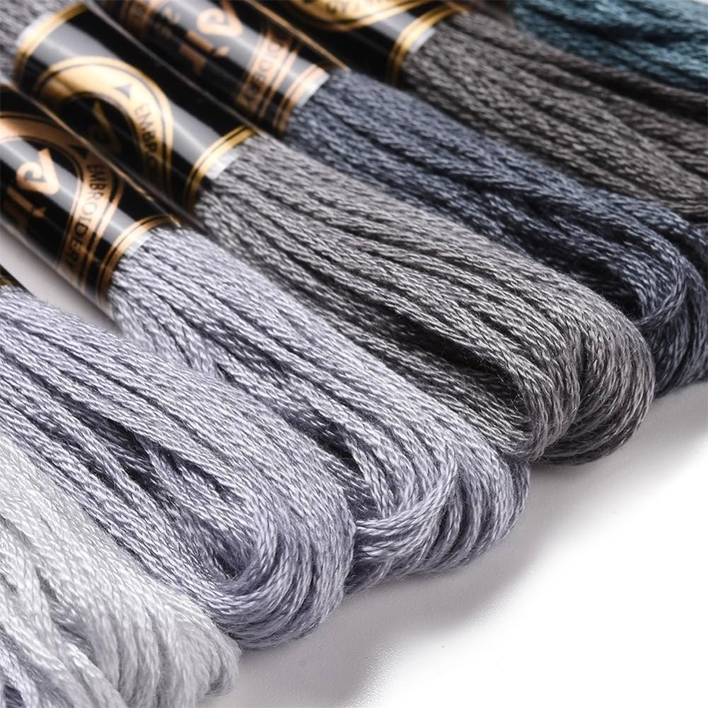 8 Skeins 70 Yards Grey Friends – Embroidery Gradient recenzja i cena