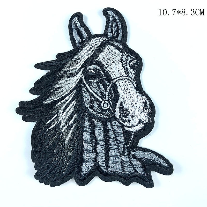 Horse Head Adhesive Embroidery – Embroidery Unicorn recenzja i cena
