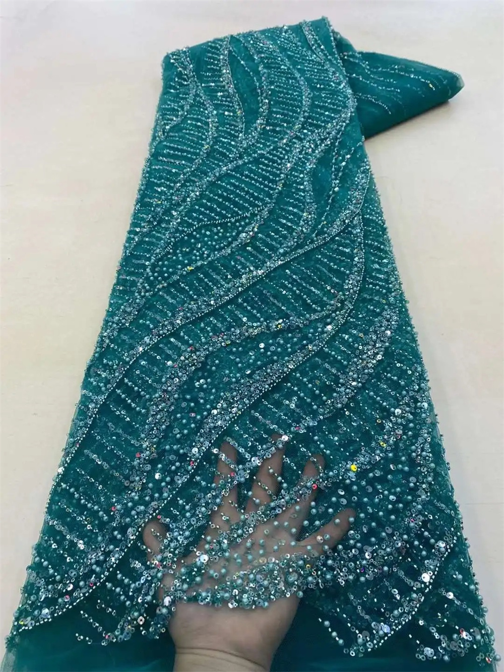 Wholesale 2025 African Sequins – Embroidery Gradient recenzja i cena