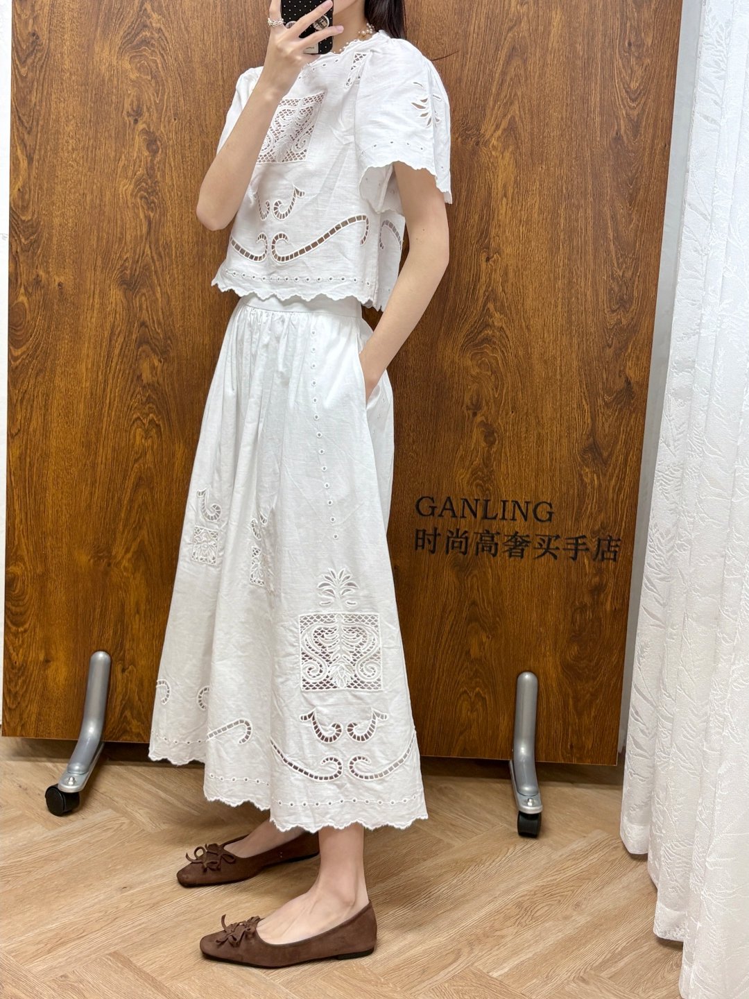 2026 New Hollow Embroidery Sho – Embroidery Cotton Shirt recenzja i cena