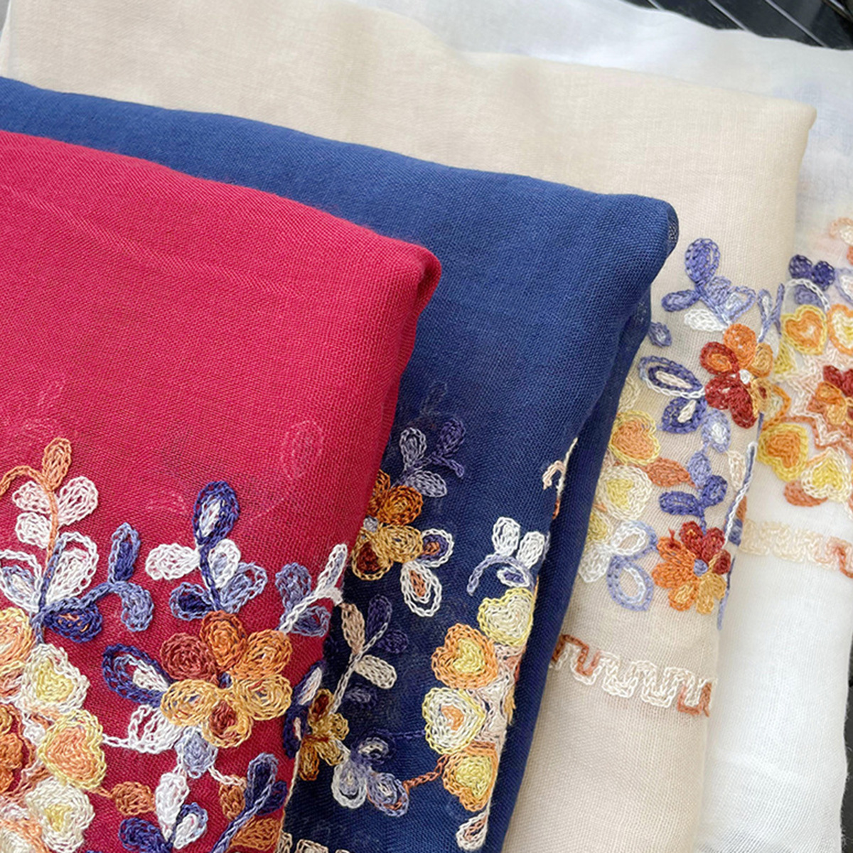2025 New Soft Cotton Hijab Sca – Embroidery Pashmina recenzja i cena