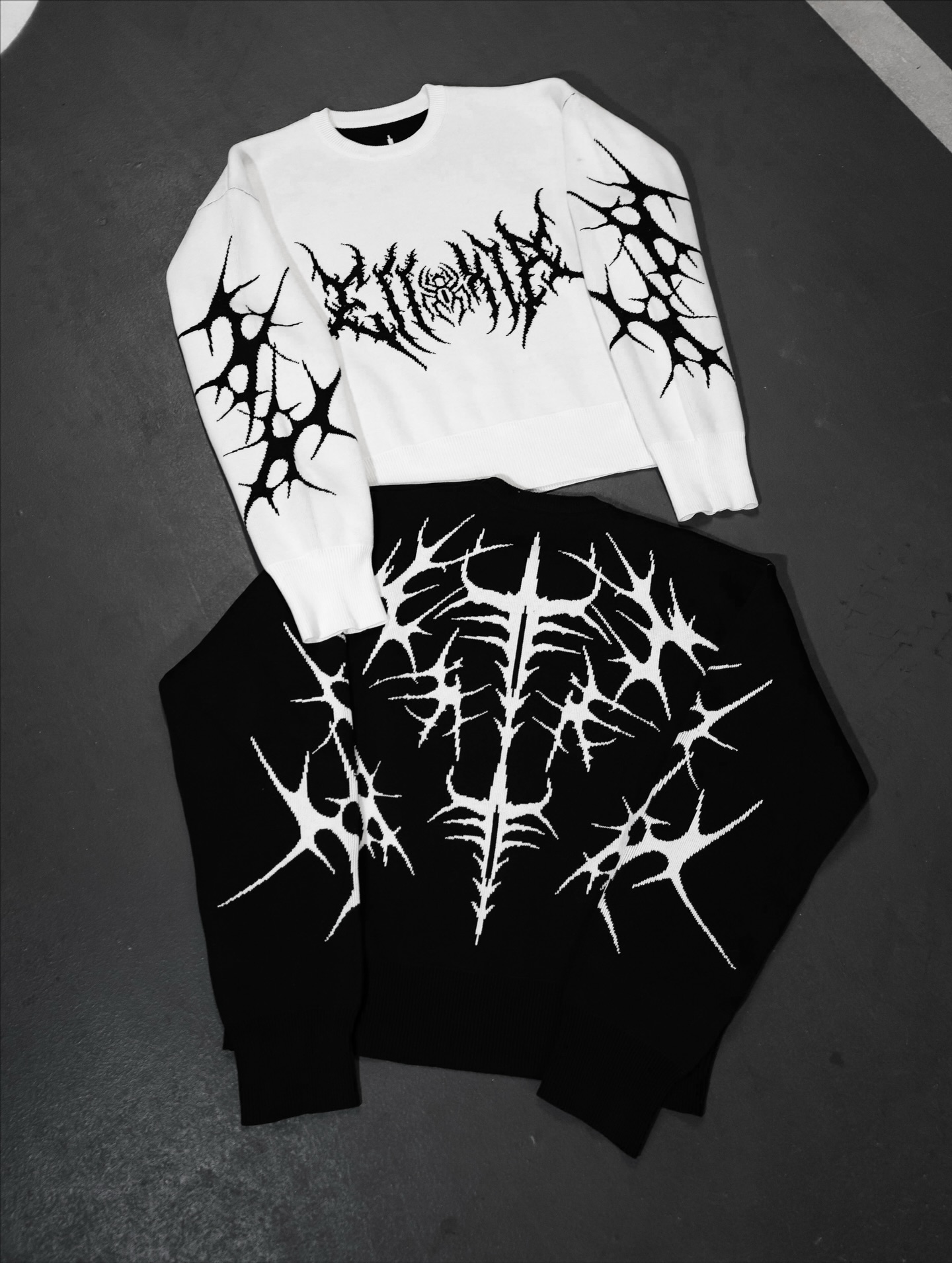 Women's Casual Punk Top Black  – Embroidery Fonts recenzja i cena