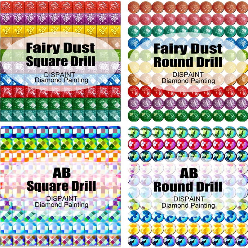 Dispaint Fairy Dust AB Diamond – Embroidery Roll Pattern recenzja i cena