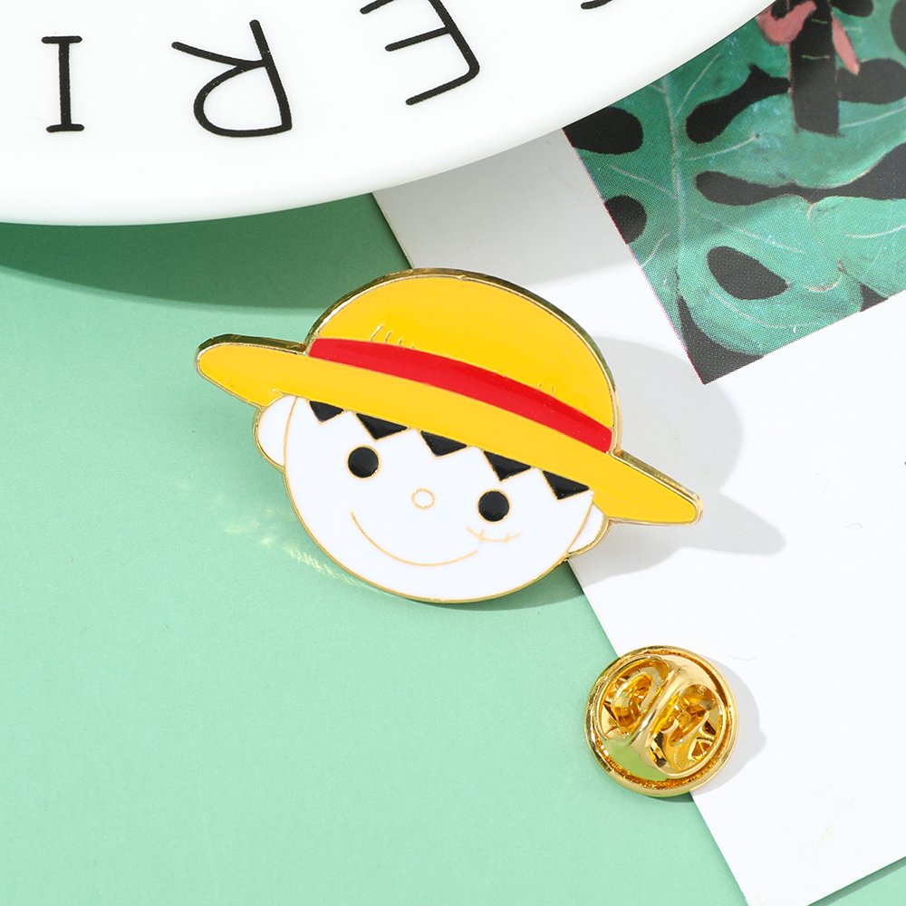 One Piece Brooch Anime Cartoon – Embroidery Illustration recenzja i cena
