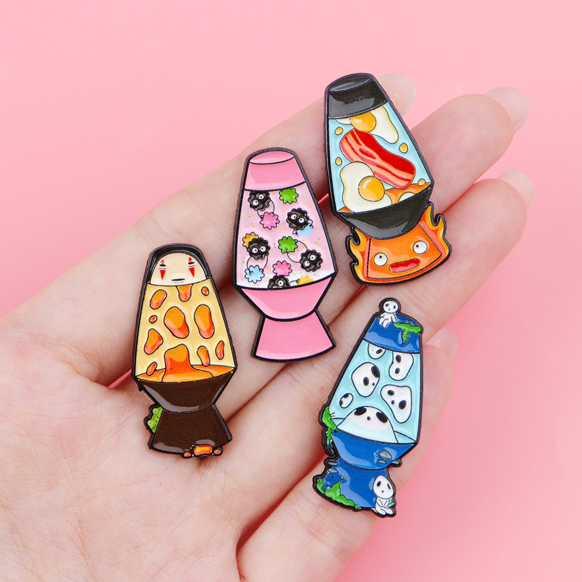 Cute Black Elf Enamel Pins Man – Embroidery Illustration recenzja i cena