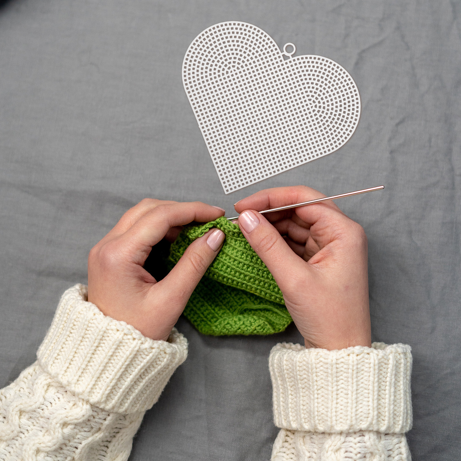 6Pcs Plastic Heart Mesh Sheets – Embroidery Sheet recenzja i cena