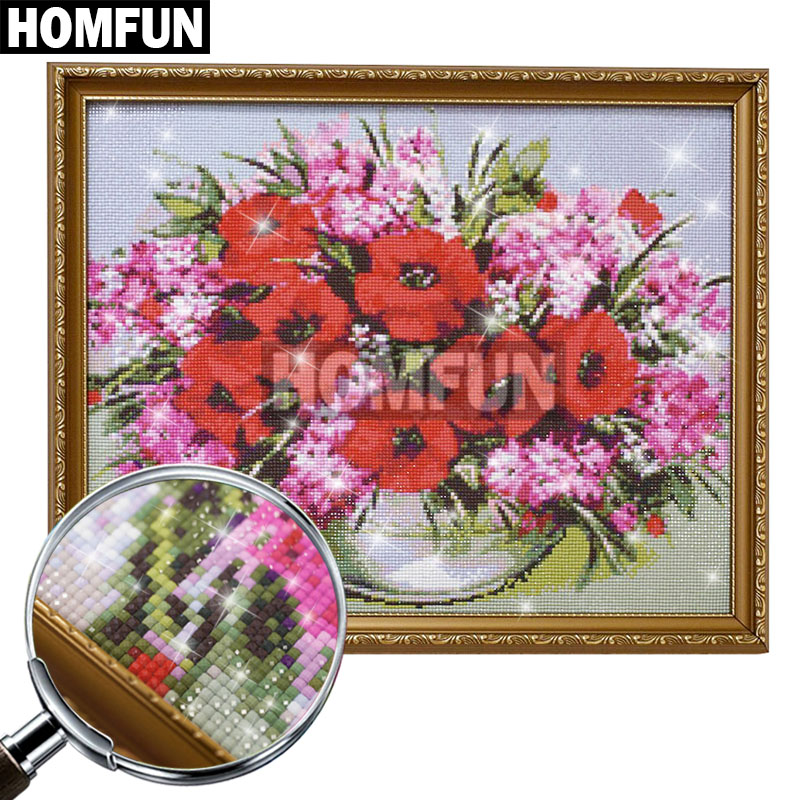 HOMFUN AB Diamond Painting Ful – Embroidery Roll Pattern recenzja i cena