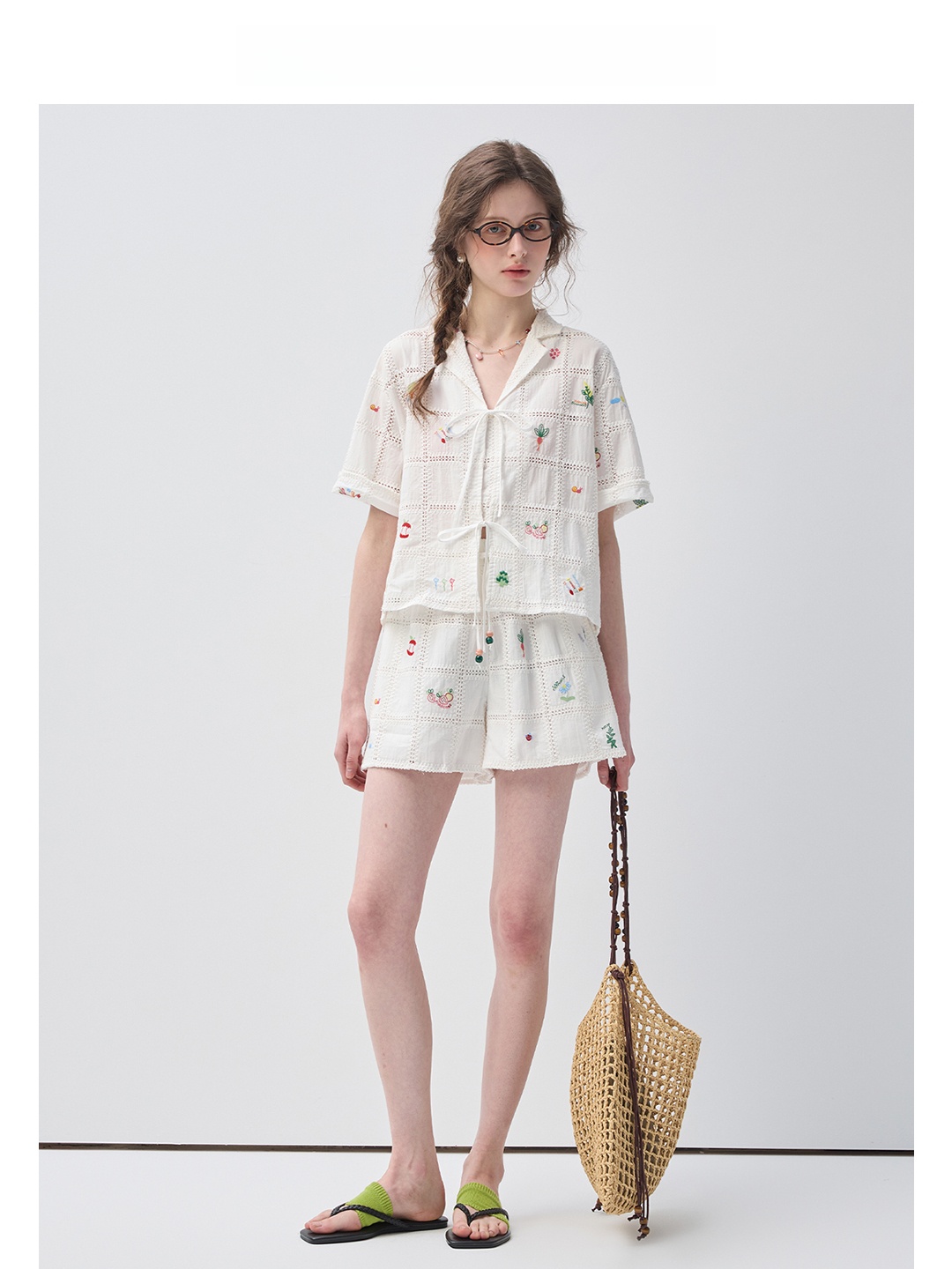 Vega Chang Pure Cotton Shirt S – Embroidery Cotton Shirt recenzja i cena