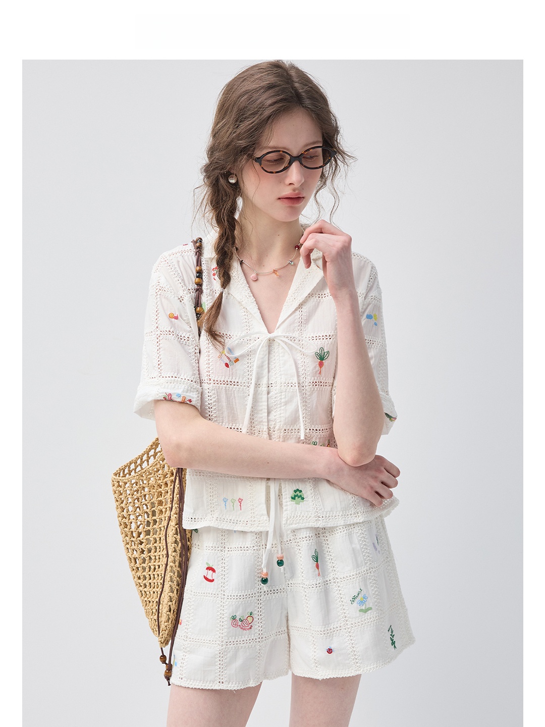 Vega Chang Pure Cotton Shirt S – Embroidery Cotton Shirt recenzja i cena