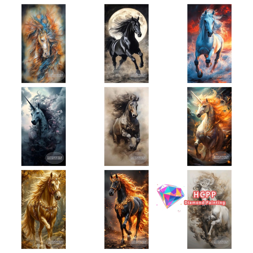 Horse Unicorn Diamond Painting – Embroidery Unicorn recenzja i cena