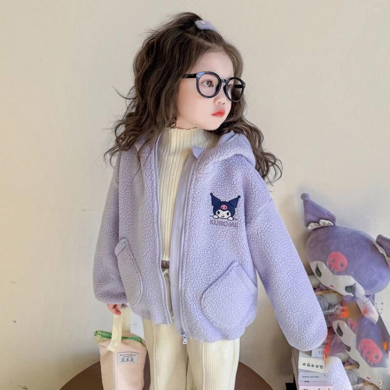 Hot Sanrio Girls Velvet Long-S – Embroidery Cotton Shirt recenzja i cena