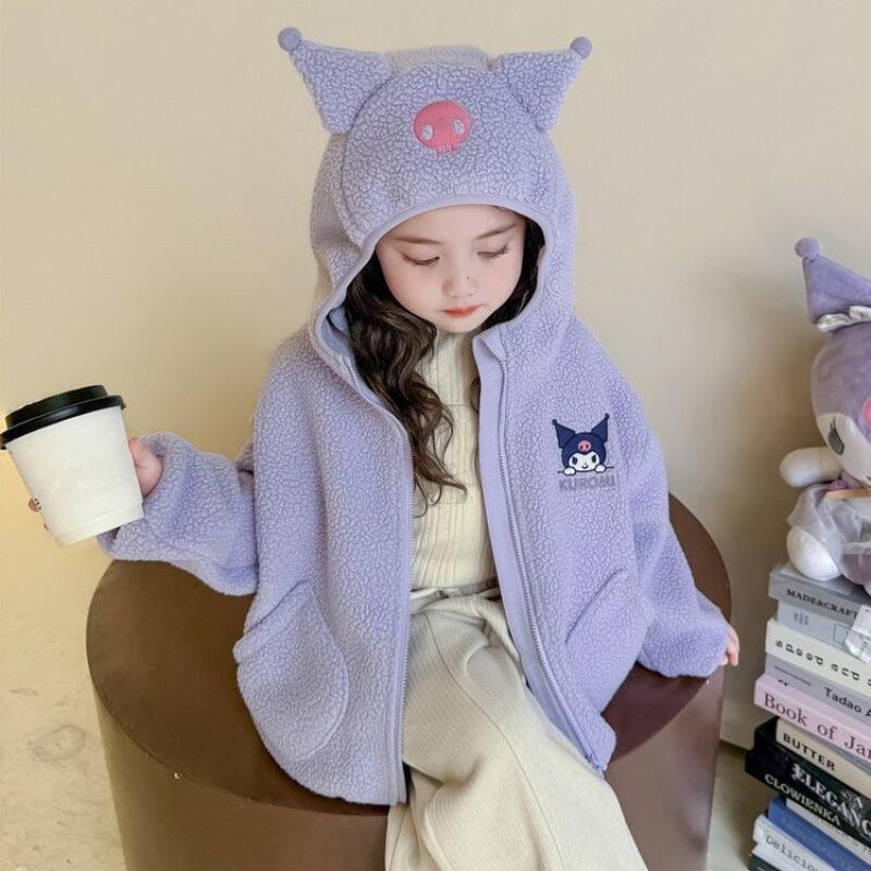 Hot Sanrio Girls Velvet Long-S – Embroidery Cotton Shirt recenzja i cena