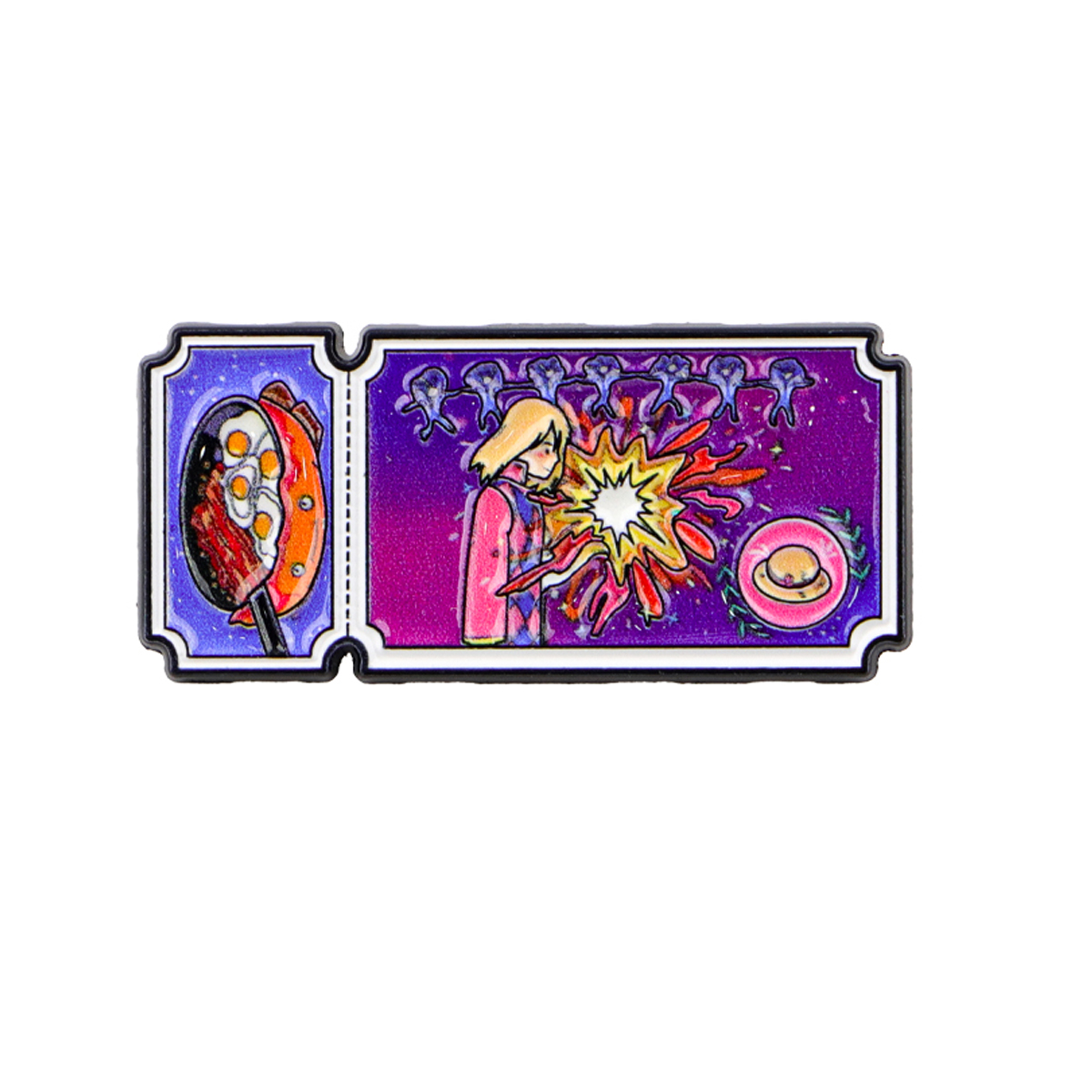 Anime Movie Enamel Pin Cartoon – Embroidery Illustration recenzja i cena