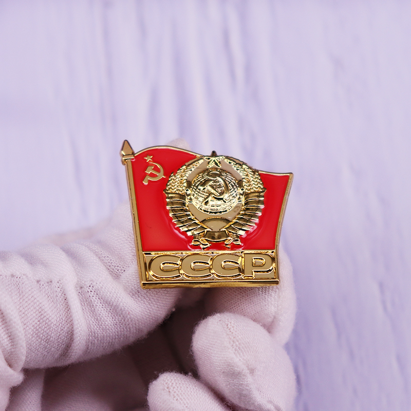 Soviet Red Flag Russian Enamel – Embroidery Legacy recenzja i cena