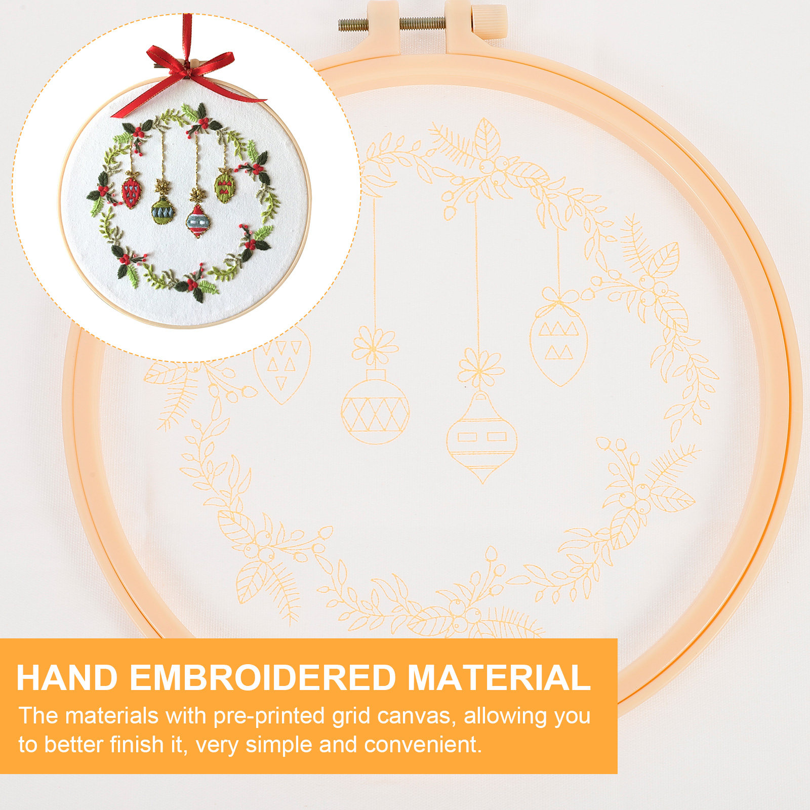Christmas Embroidery Kit DIY C – Embroidery Xmas Kits recenzja i cena