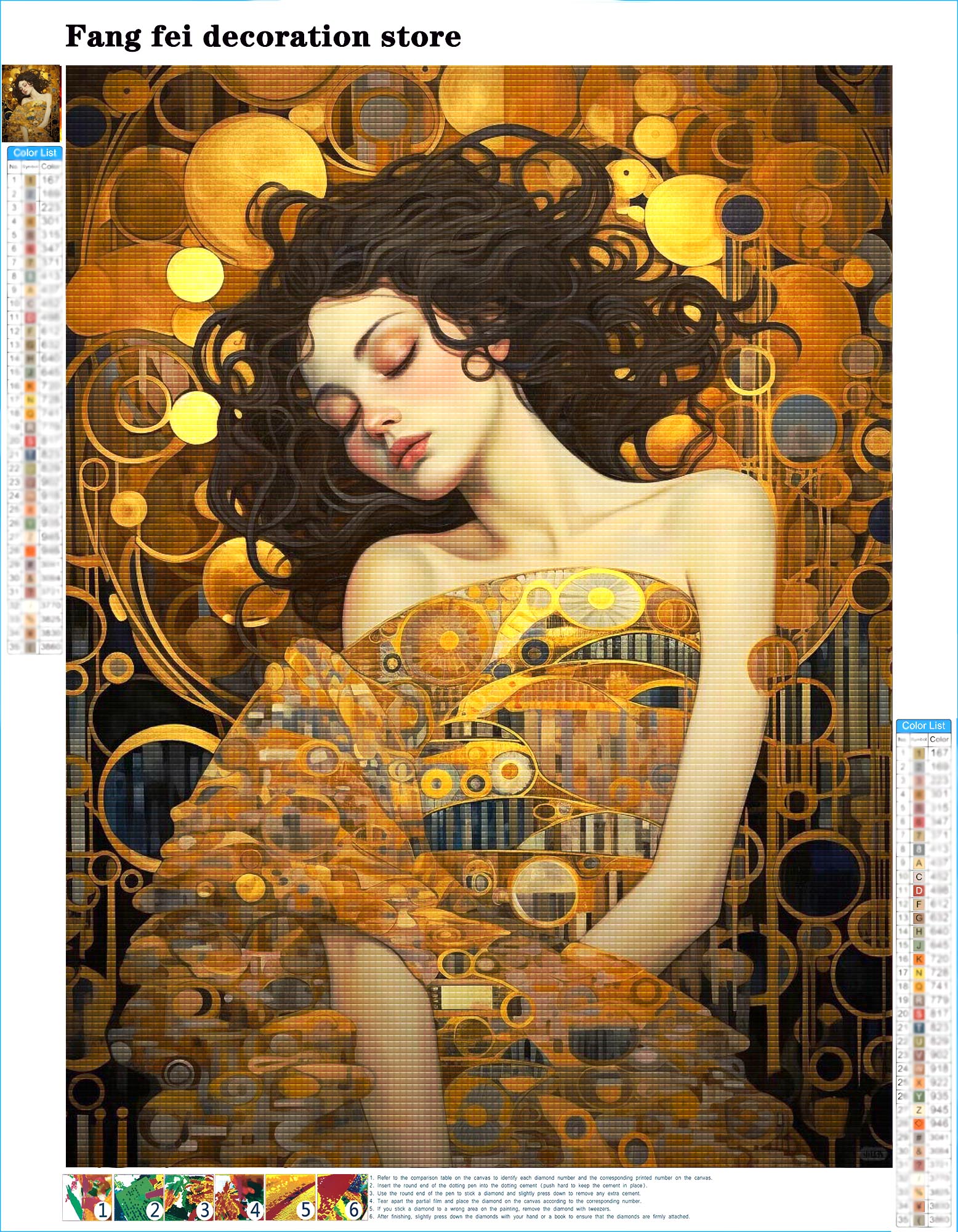 5D AI Fantasy Woman Oil Lmage  – Embroidery Ai recenzja i cena