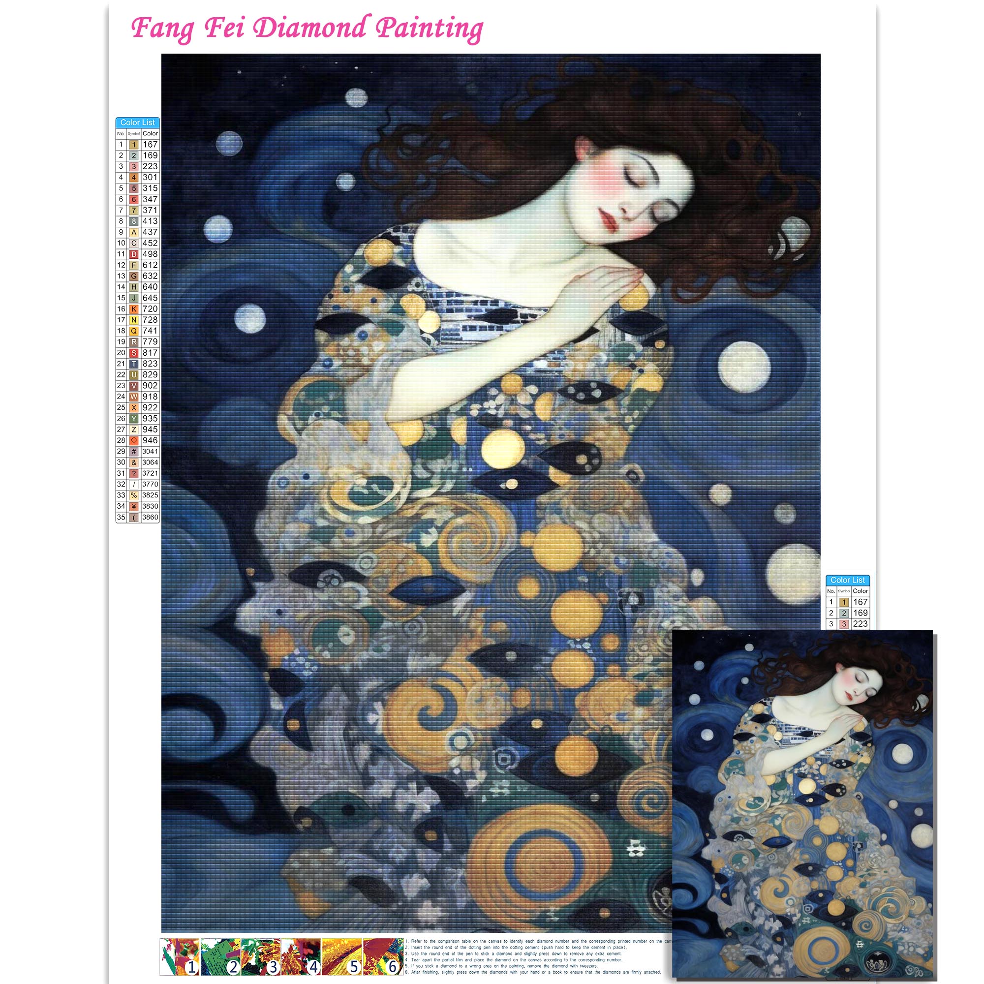 5D AI Fantasy Woman Oil Lmage  – Embroidery Ai recenzja i cena