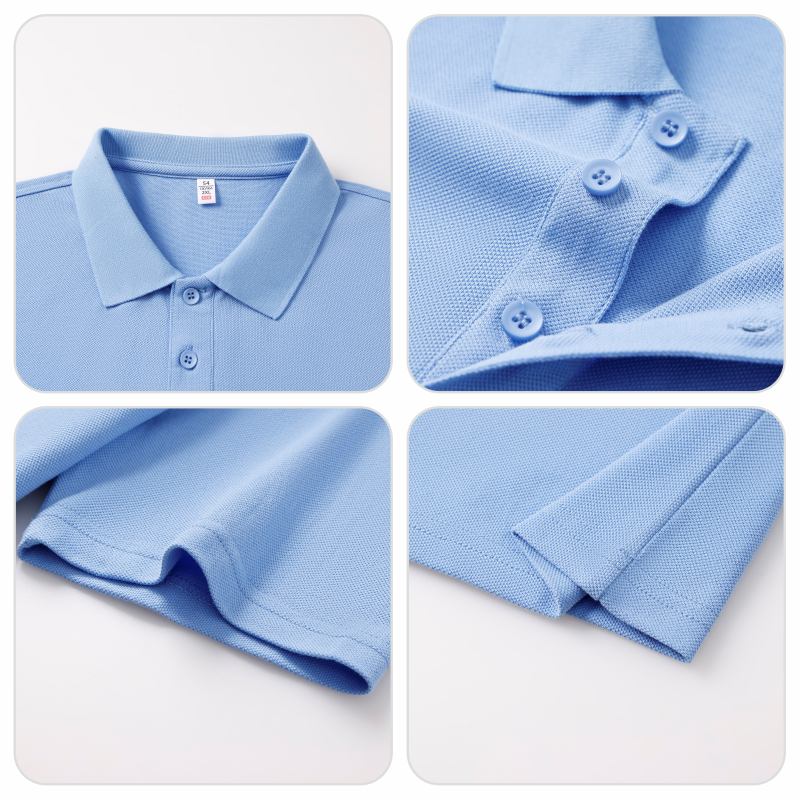 Custom polo T-shirt free print – Embroidery Cotton Shirt recenzja i cena