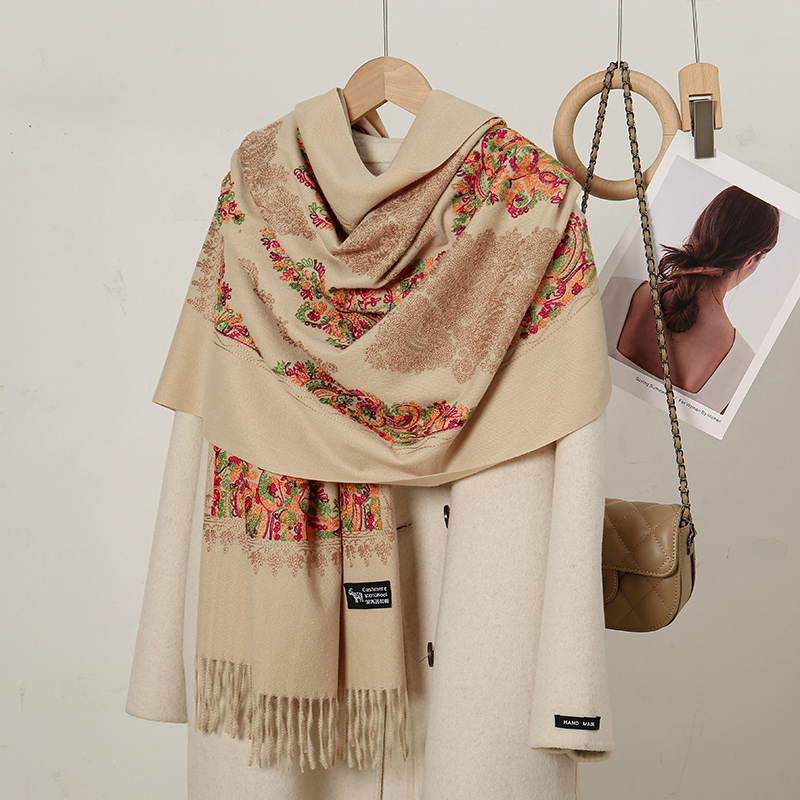 Paisley Embroidery Pashmina Sh – Embroidery Pashmina recenzja i cena