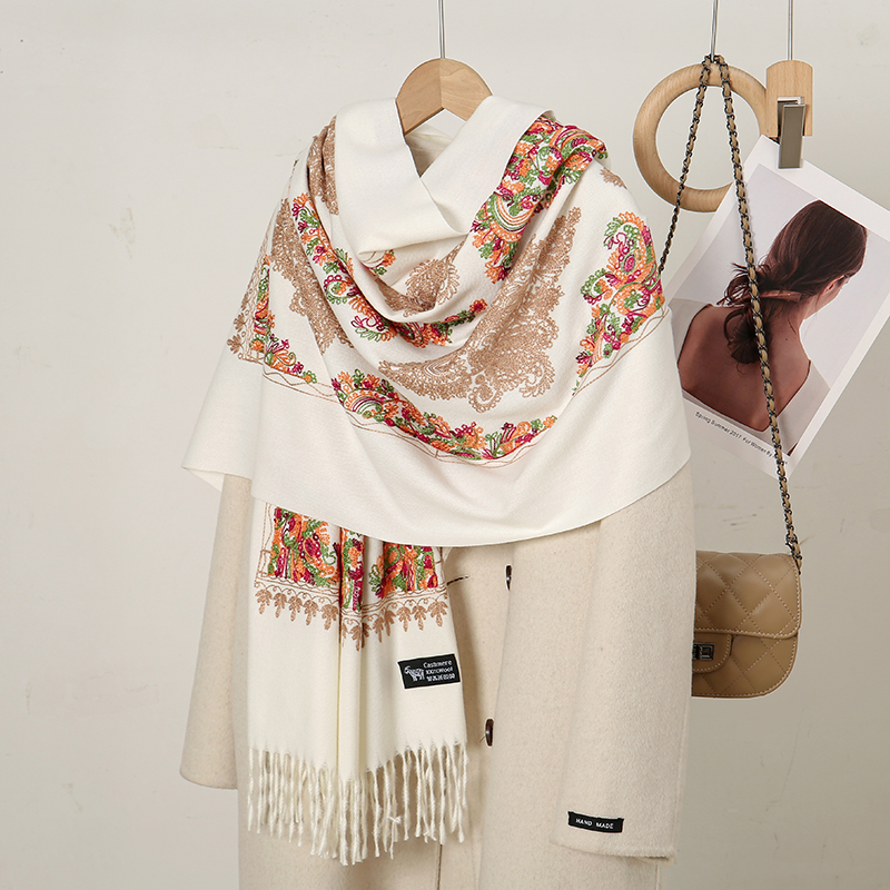 Paisley Embroidery Pashmina Sh – Embroidery Pashmina recenzja i cena