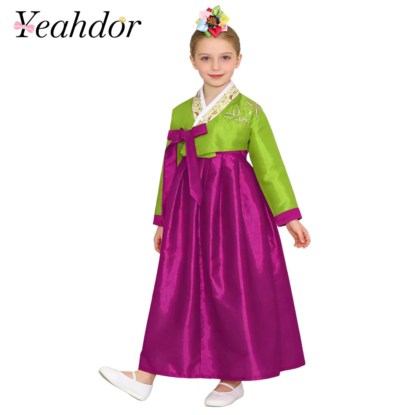 Kids Girls Korean National Han – Embroidery Wedding recenzja i cena