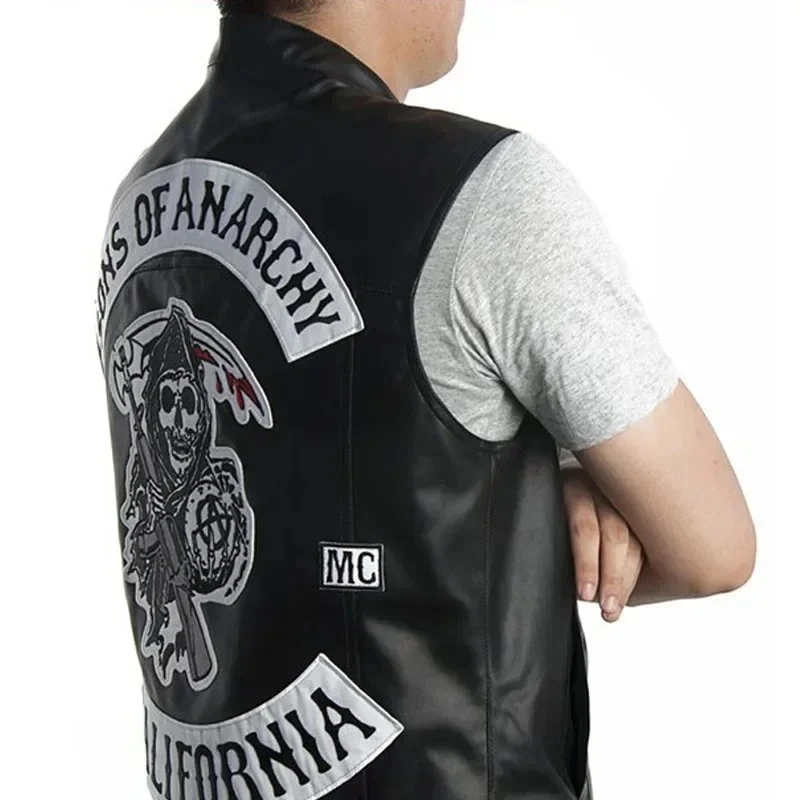 3.a;6\m/Leather Men Motorcycle – Embroidery Jacket recenzja i cena
