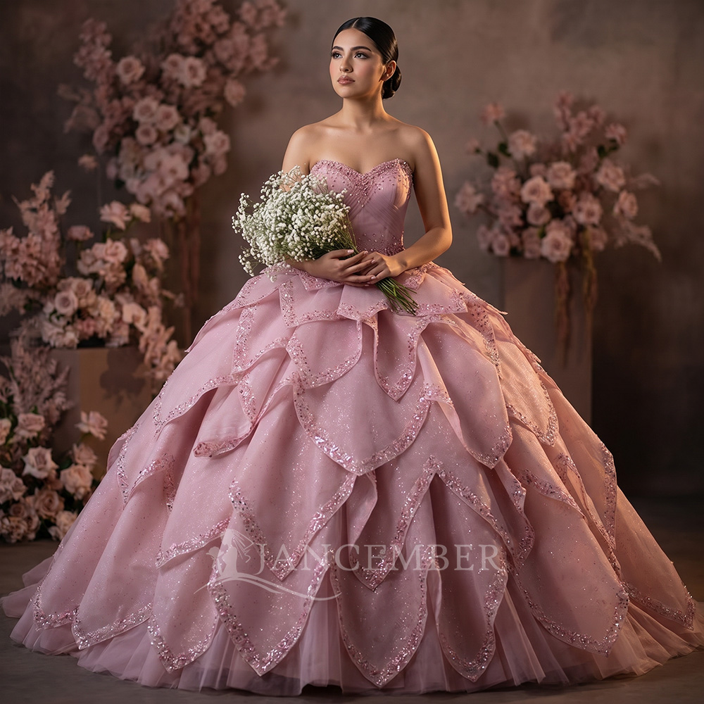 Luxury Ball Gown Quinceanera D – Embroidery Removal recenzja i cena