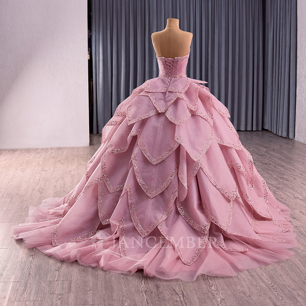Luxury Ball Gown Quinceanera D – Embroidery Removal recenzja i cena