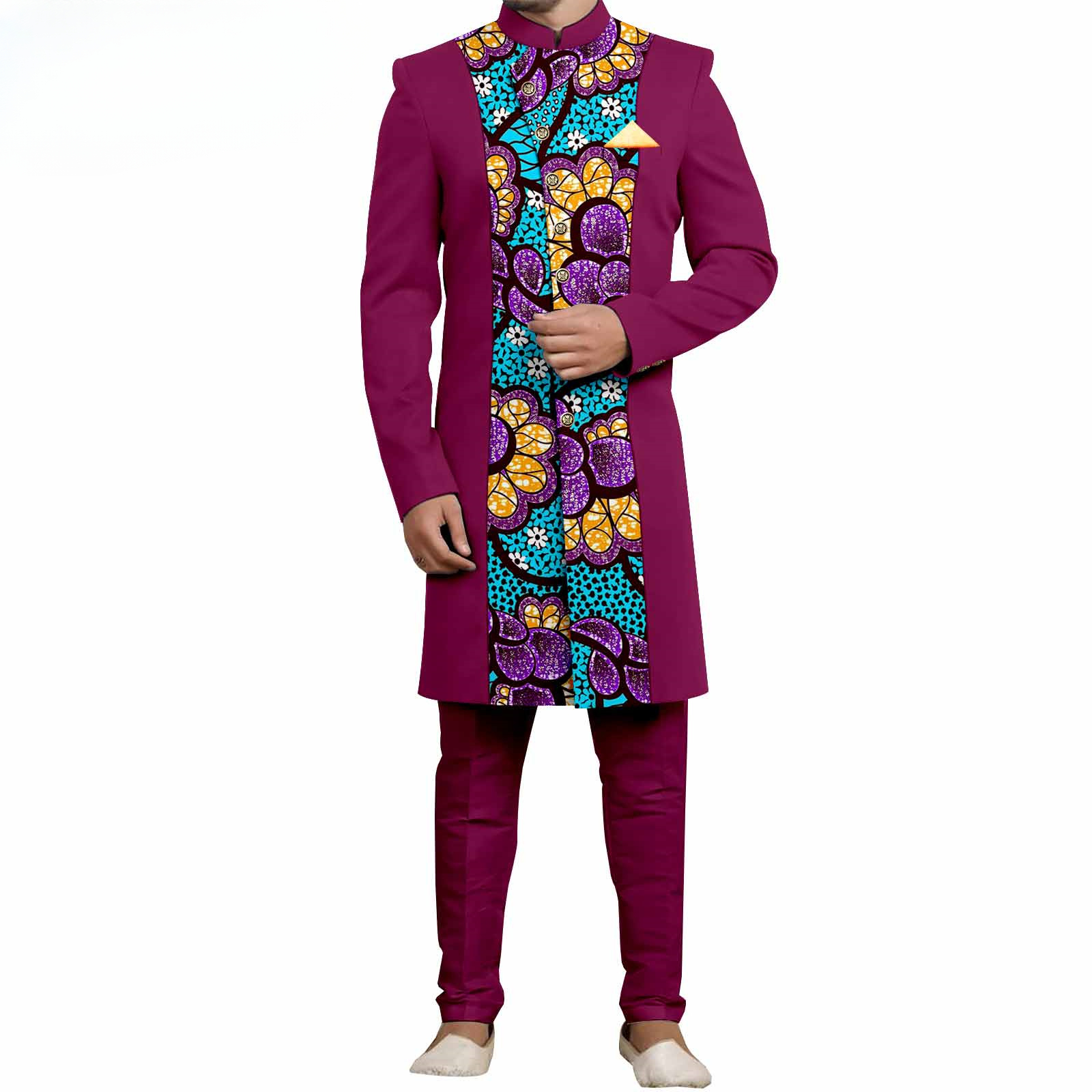 Men`s Suit Slim Fit Embroidery – Embroidery Wedding recenzja i cena