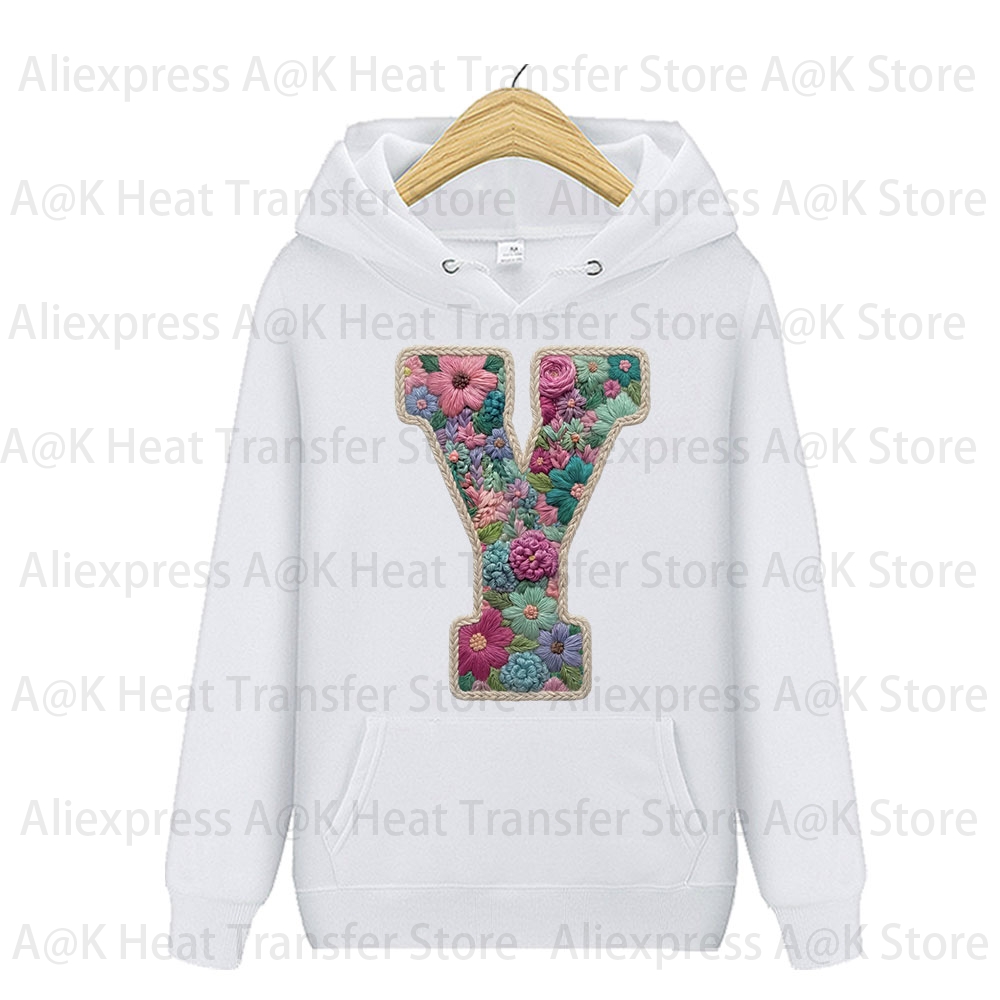 Floral Letter Bow Iron On Heat – Embroidery Unicorn recenzja i cena