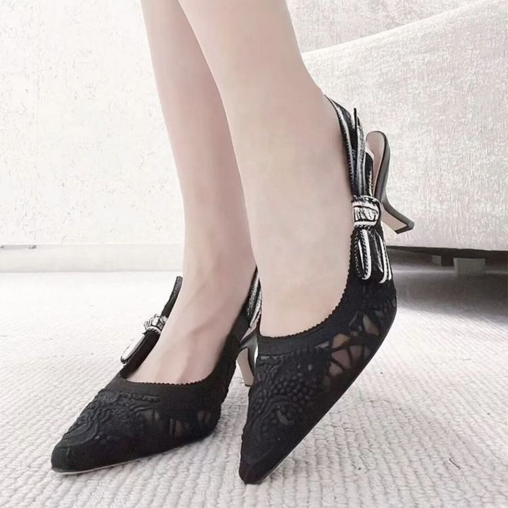 Genuine Leather High Heel Sand – Embroidery Wedding recenzja i cena