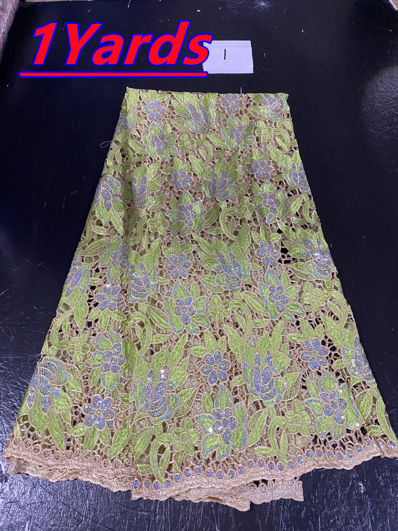 African Sequins Lace Fabrics F – Embroidery Gradient recenzja i cena