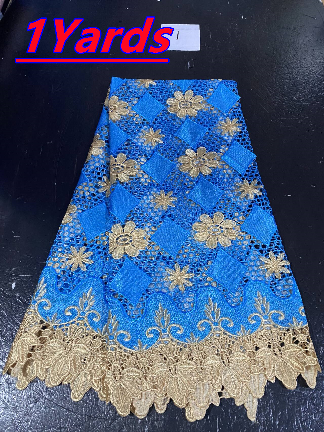 African Sequins Lace Fabrics F – Embroidery Gradient recenzja i cena