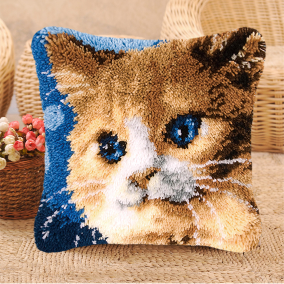 Cat Series Latch Hook Kit Mats – Embroidery Sheet recenzja i cena