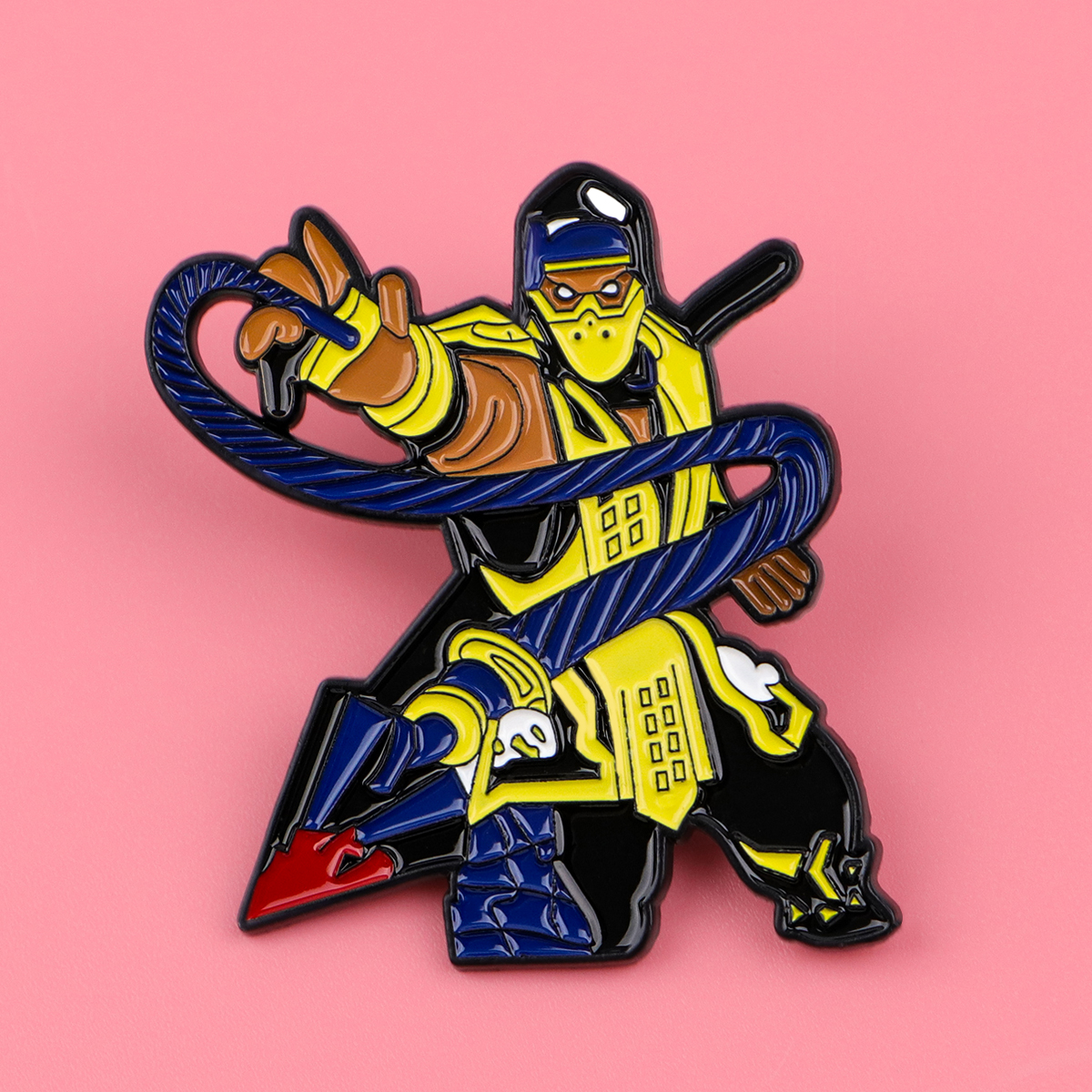 Street Games Enamel Pin Badges – Embroidery Illustration recenzja i cena