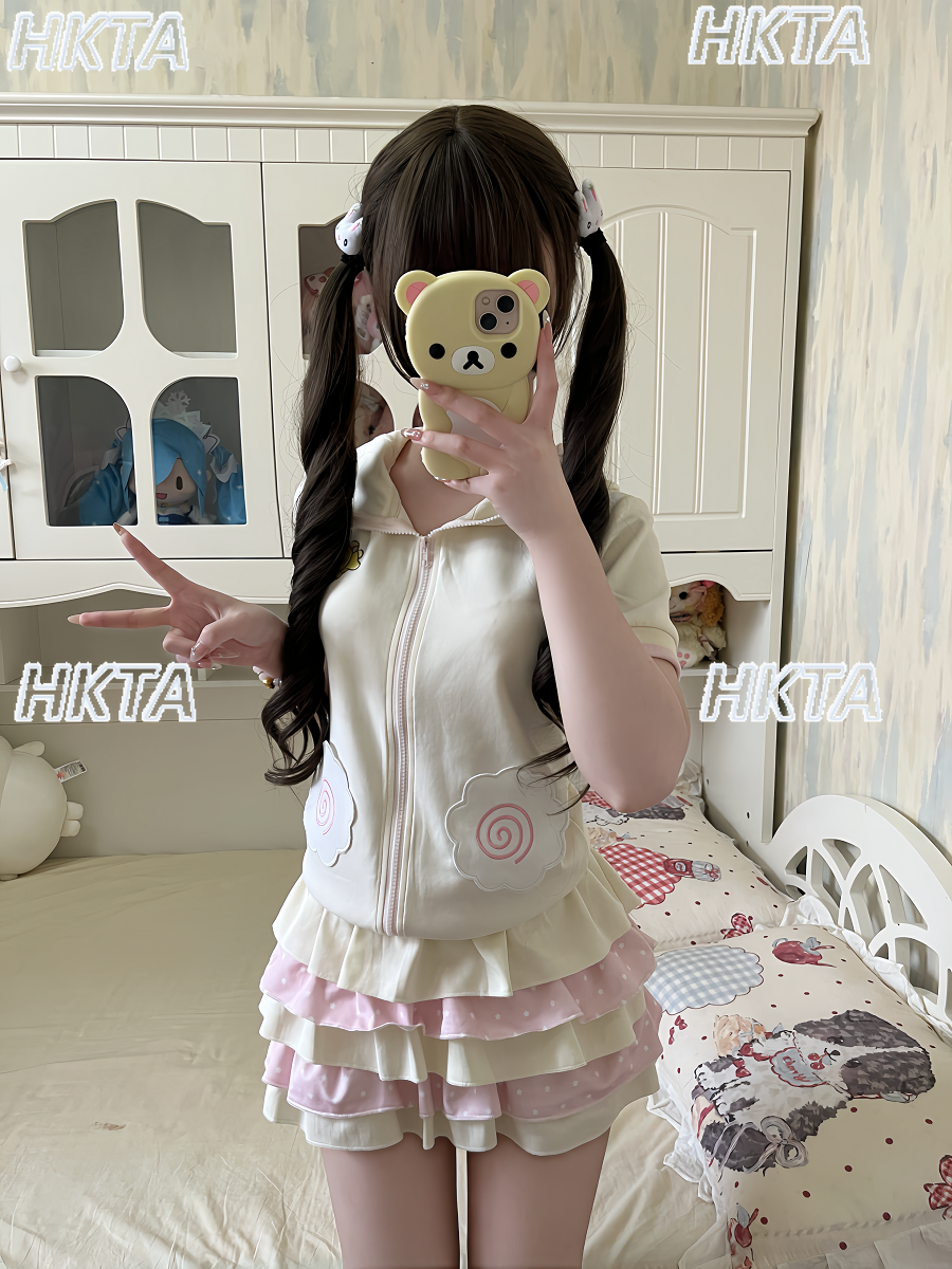 Japanese Cute Cartoon Embroide – Embroidery Jacket recenzja i cena