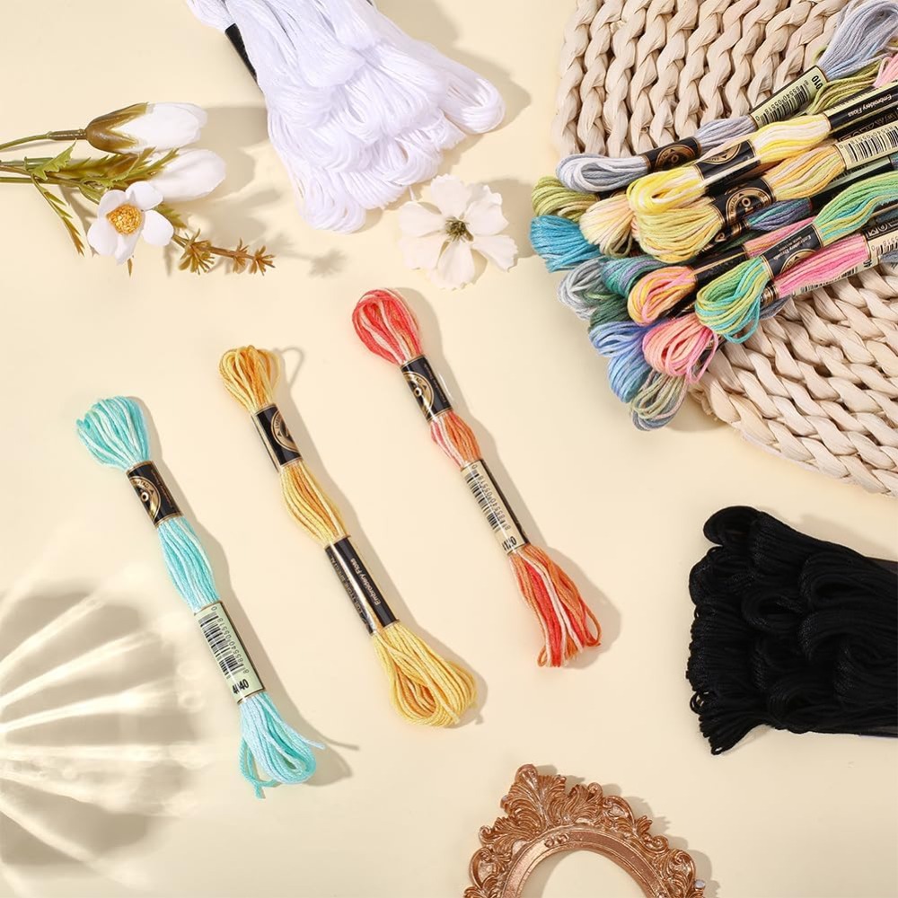 42 Skeins Polyester Embroidery – Embroidery Gradient recenzja i cena